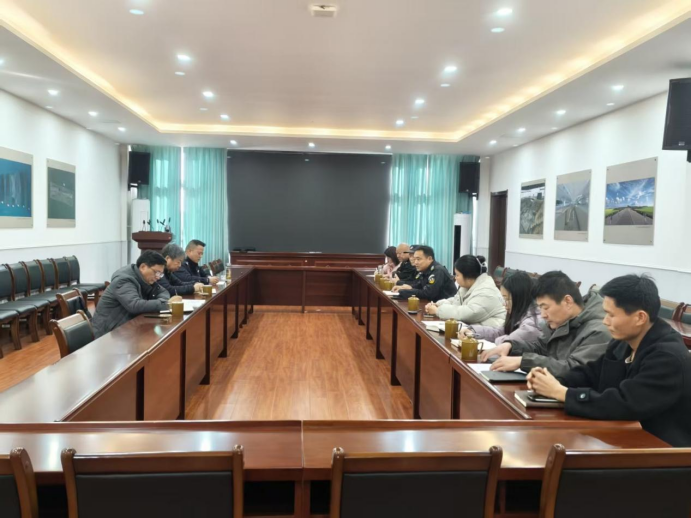 武王墩考古遗址公园召开节前安全工作会议