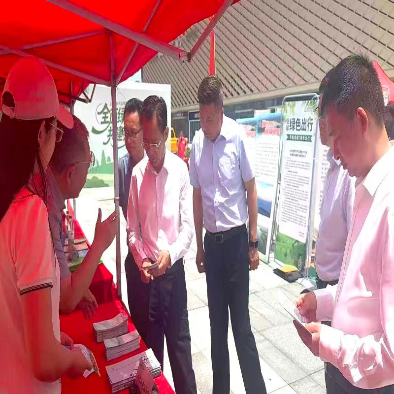 践行绿色低碳理念   彰显文旅担当——淮南文旅积极参与六五环境日集中宣传活动